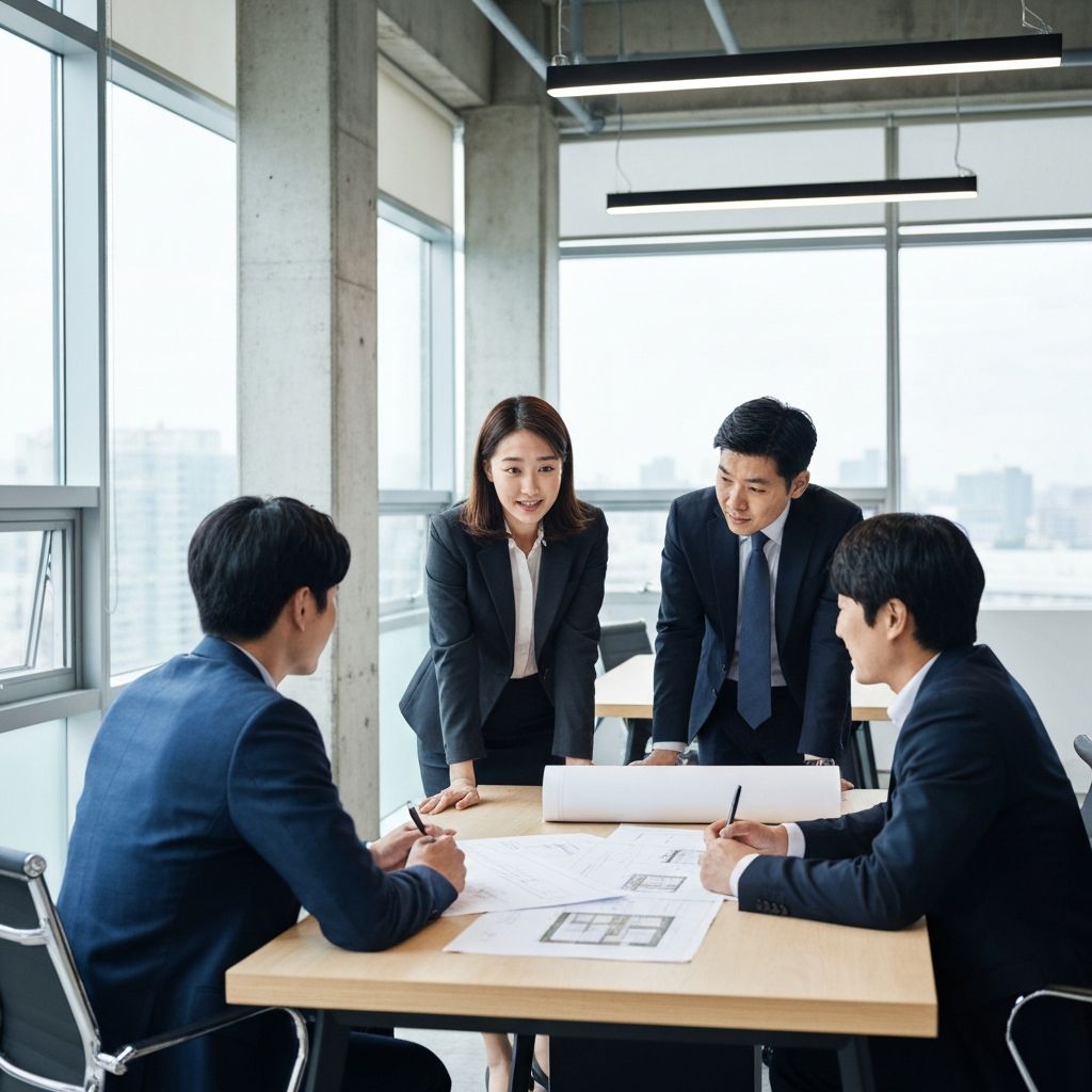 Shin Dongah Construction professional team